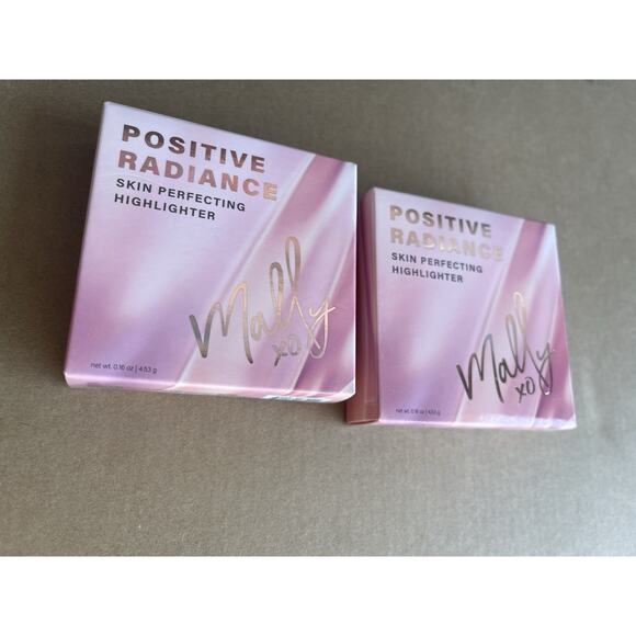 2 Mally Beauty Positive Radiance Skin Perfecting Highlighter Pearlicious Pink - Picture 6 of 10